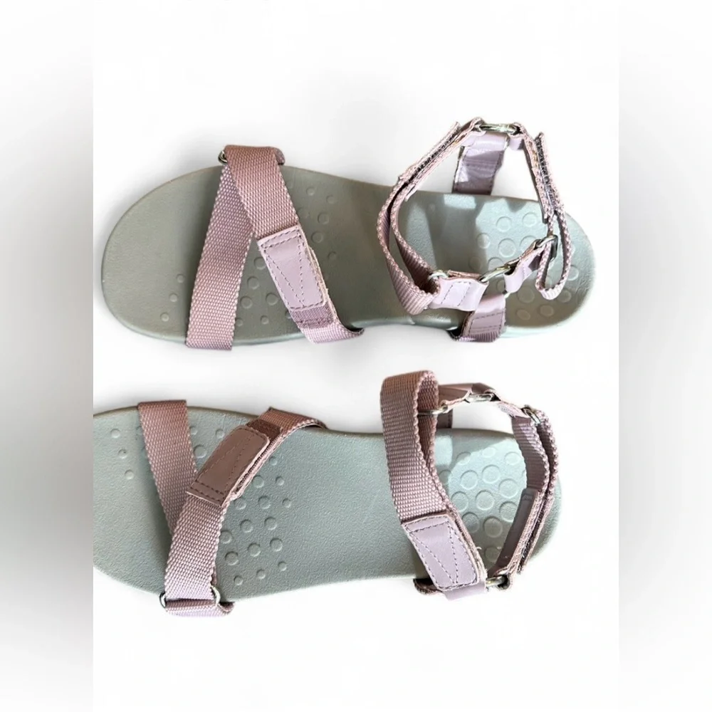 Vionic Candace Webbed Sport Sandal Pink 8 - Picture 4 of 7